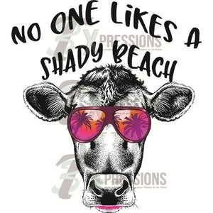 No One Likes a Shady Beach Cow