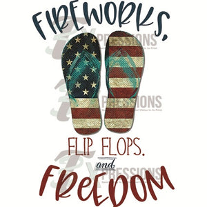 Fireworks Flipflops and Freedom - 3T Xpressions