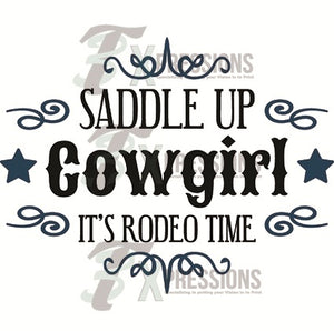 Saddle up cowgirl