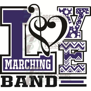 Marching Band Blue