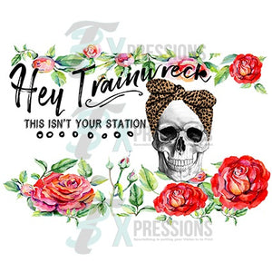 Hey Train Wreck, this isn't your station
