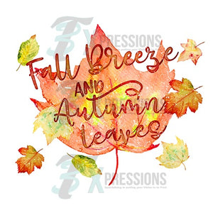 Fall Breeze and Autmn Leaves - 3T Xpressions