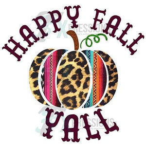 Happy Fall Yall pumpkin