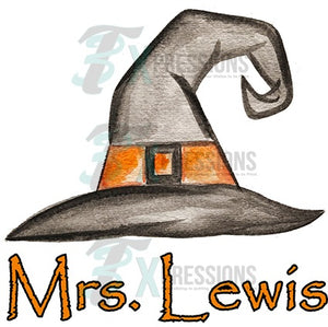 Personalized Witches hat