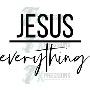 Jesus over everything