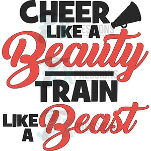 Cheer like a beauty train like a beast - 3T Xpressions