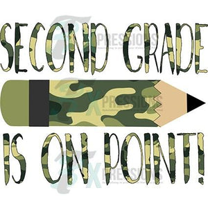Second  grade is on point camo