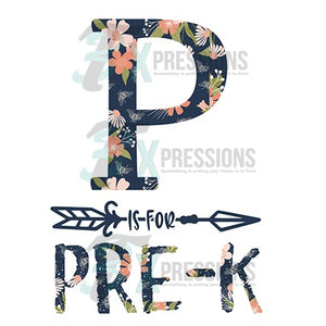P is for Pre-K