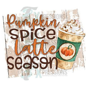 Pumpkin spice Latte season