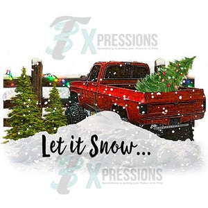 Let it snow truck