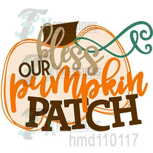 Bless our Pumpkin Patch