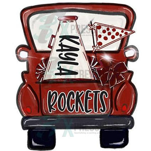 Personalized Cheer Truck
