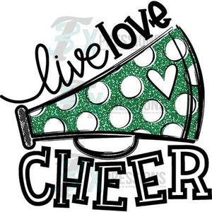 Green Live Love Cheer