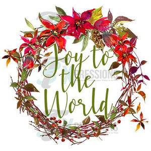 Joy to the World Wreath