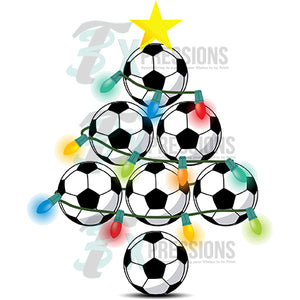 Soccer Christmas Tree
