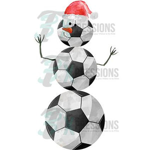 Soccer Snowman