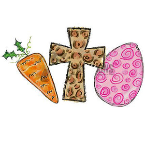 Carrot, Cross, Egg