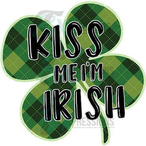 Kiss me I'm Irish Clover