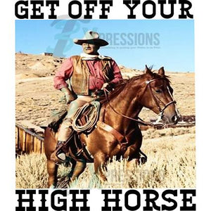 Get Off Your High Horse