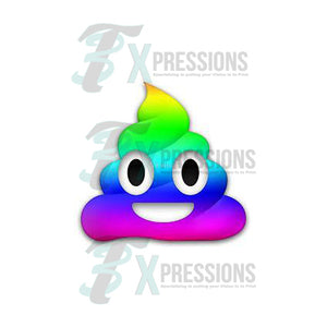 Rainbow Poop Emoji - 3T Xpressions