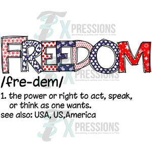 Freedom definition
