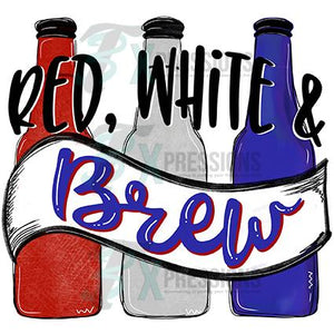 Red White & Brew Bottles
