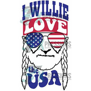 I willie love the USA