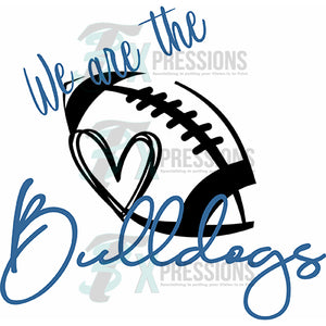 Personalized We are the  Football design