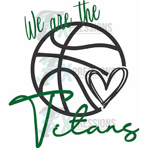 Personalized We are the, Basketball