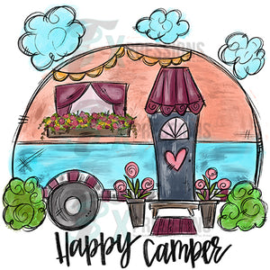 Happy Camper Doodle