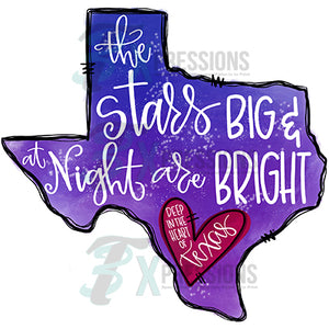 Texas, The Stars at Night