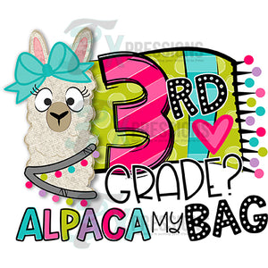 3rd Grade Alpaca my Bag