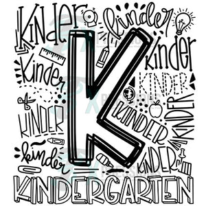 Kindergarten Typography