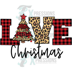 Love Christmas tree