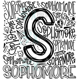 Sophomore Typography