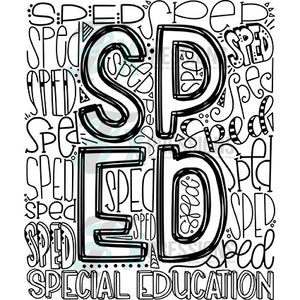 Special Ed  Typography