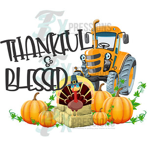 Thankful and Blessed Tractor