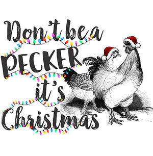Dont Be A Pecker With Lights