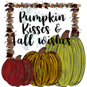 Pumpkin Kisses and Fall Wishes