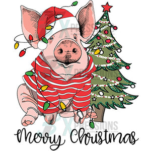 Merry Christmas Pig