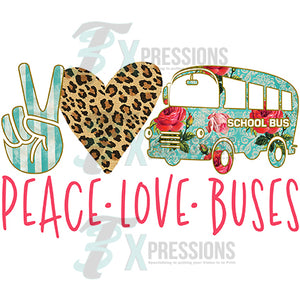 Peace Love Buses