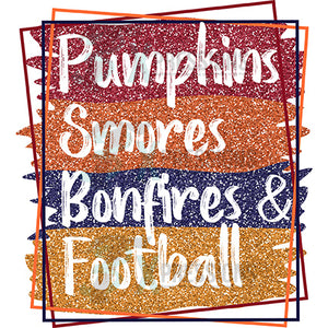 Pumpkin Smores Bonfires & Football