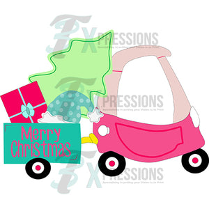 Cozy Coupe Christmas Pink