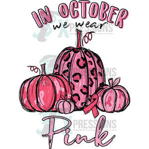 October we wear Pink