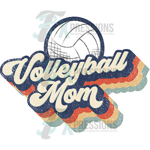 Retro Volleyball Mom