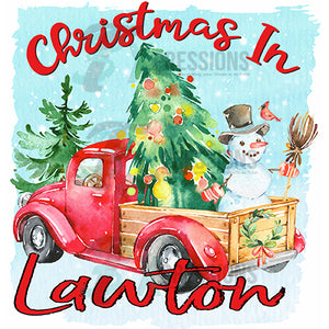 Personalized Vintage Christmas in