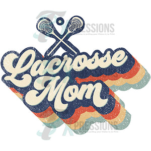 Retro Lacrosse Mom