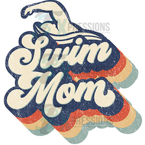 Retro Swim Mom
