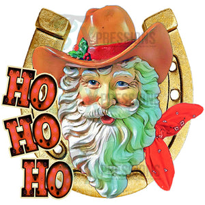 Ho Ho Ho Cowboy Santa