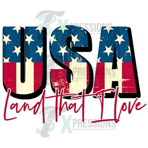 USA Land that I Love